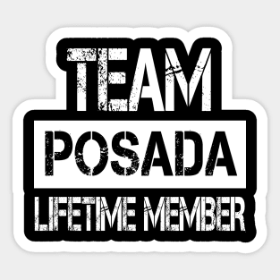 Posada Name Team Posada Lifetime Member Sticker